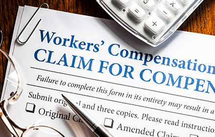 Workers' Compensation Form To Represent One of the Ways You Can Commit Fraud