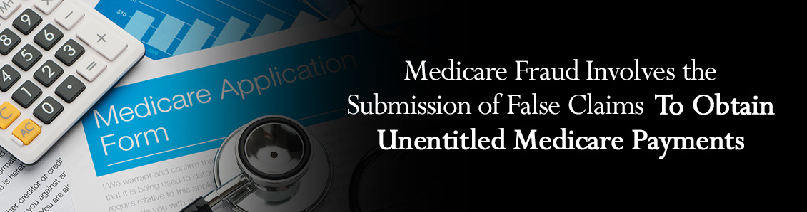 Calculator on Top of Medicare Application Form Representing Instances of Medicare Fraud